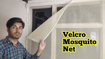 Velcro mosquito net for window । मच्छर जाली बनाना बारीकी से सीखे A2Z EXPERIMENT