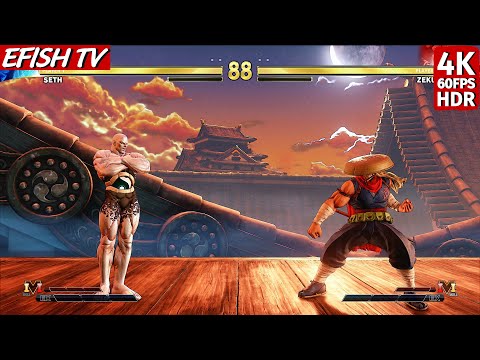 Seth vs Zeku (Hardest AI) - Street Fighter V