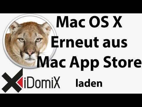 Mac OS X Lion nochmal aus dem App Store laden erneut laden