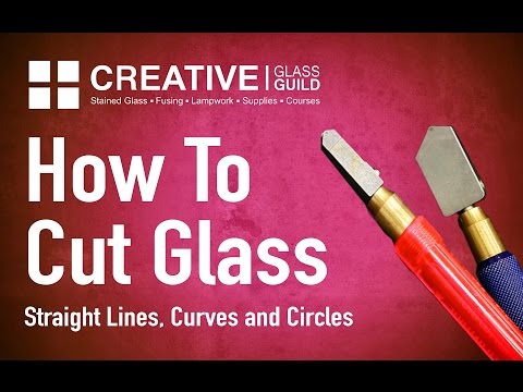 Video: How To Cut With A Glass Cutter? Glass Cutting. How To Use It Correctly At Home? How To Cut A Bottle And Cut A Tile With A Roller Glass Cutter?