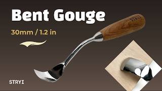 STRYI Bent Gouge Spoon Carving | Guide on Carving Deep Kuksa