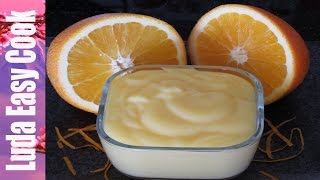 [ENG SUB] Orange Curd Recipe - ЗАВАРНОЙ КРЕМ на фруктовом соке КУРД АПЕЛЬСИНОВЫЙ - Kem Bánh Gato Cam