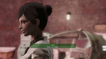 Fallout 4, giving Curie new sexy body