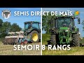 Top dpart des semis de mas 2024 semoir 8 rangs