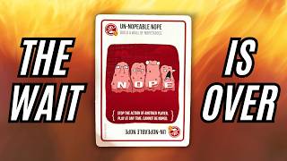 Exploding Kittens' UN-NOPEABLE NOPE card has ARRIVED