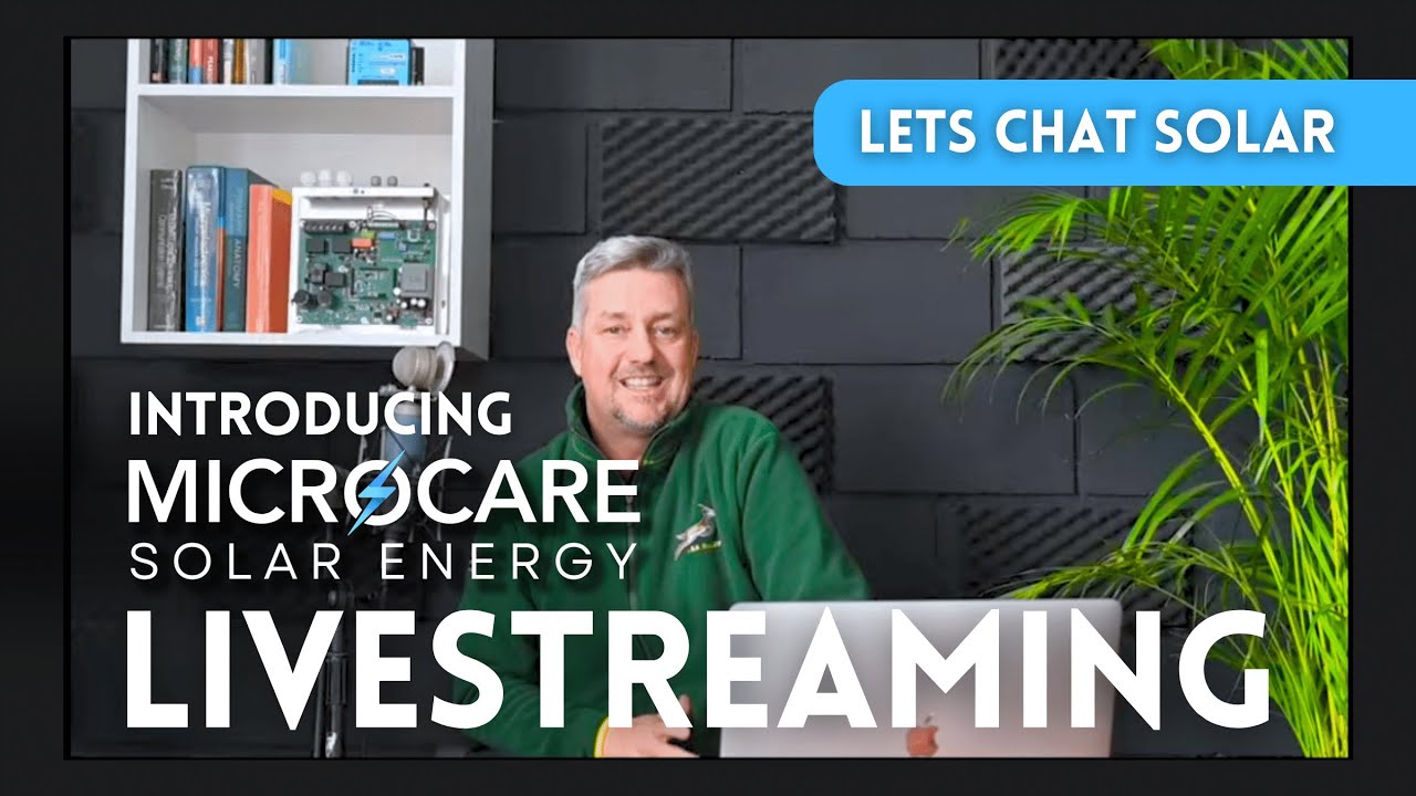 Introducing Microcare Solar Energy Live Streaming - YouTube