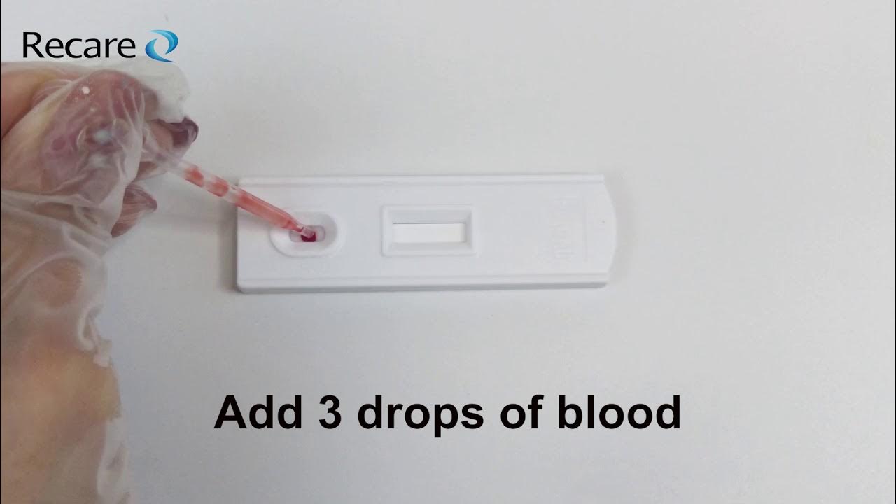 Recare Medical determine rapid home use blood hiv test kit. Let’s see