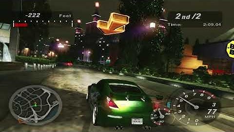 NFS Underground 2  in 2020, Free Drive 2, NISSAN 350Z, Brian Ronis Spilner, 1920 x 1080 RES