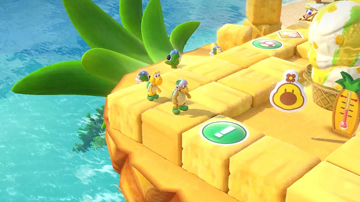 Super Mario Party Partner Party #2331 Watermelon Walkabout Pom Pom & Hammer Bro vs Goomba & Boo