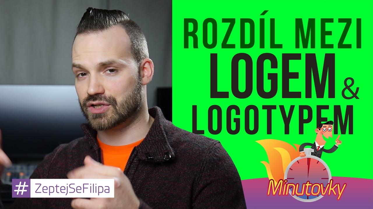 Rozdíl mezi logem a logotypem - Minutovky (7. díl)
