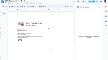Gmail EMail Signature Installatrion