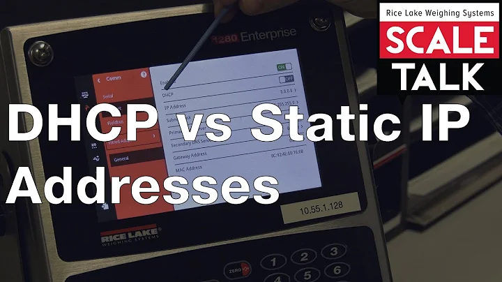 ScaleTalk: DHCP vs Static IP Addresses