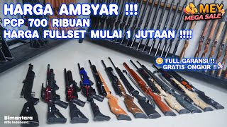 UPDATE STOK PCP 700 RIBUAN HARGA FULLSET 1 JUTAAN !!