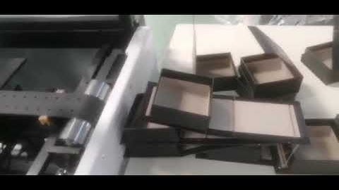 FB650 Book style box assembly machine