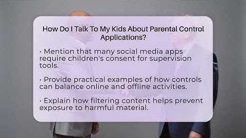 How Do I Talk To My Kids About Parental Control Applications? - Everyday-Networking