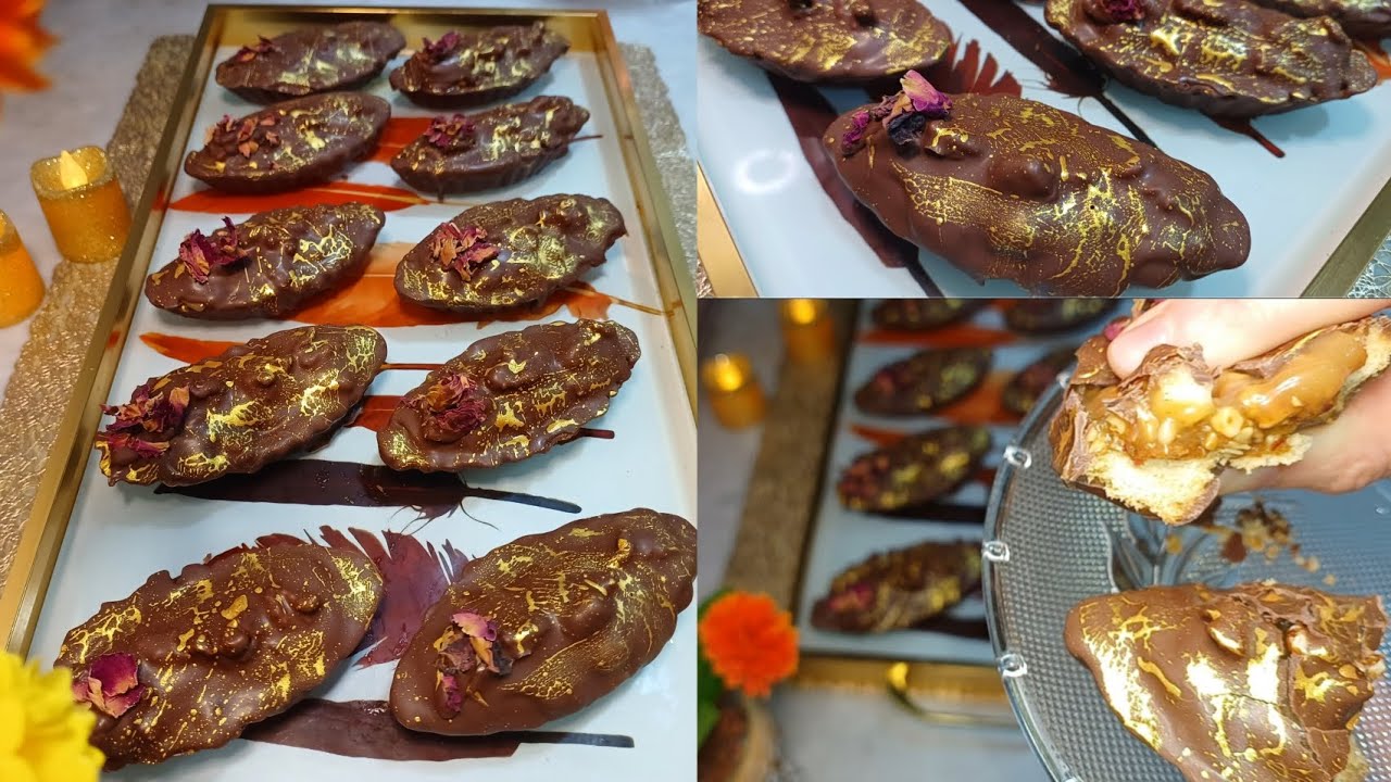 حلويات العيد 2024: ميني باركات سنيكرز وصفة بنينة و ساهلة و تستحق التجربة💯