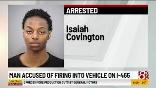 Man arrested in fatal shooting in December on I-465