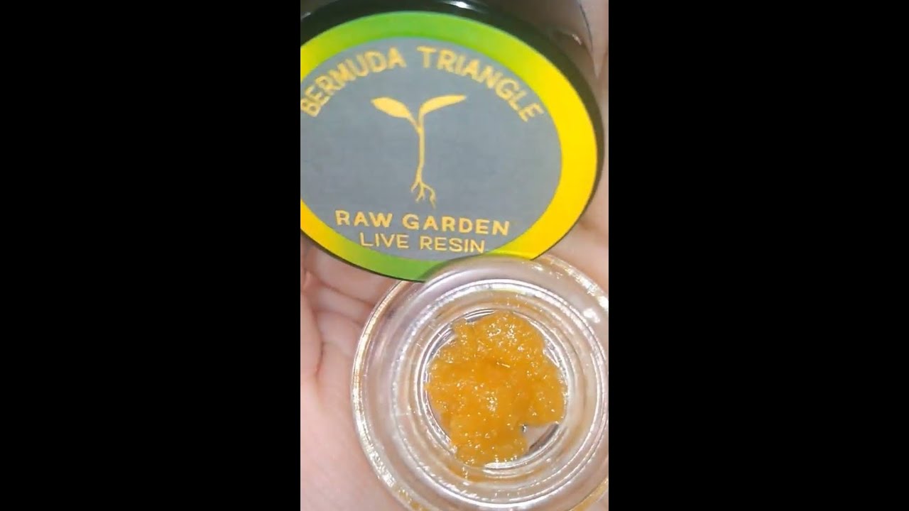 Raw Garden Bermuda Triangle Live Resin Indica Hybrid Review