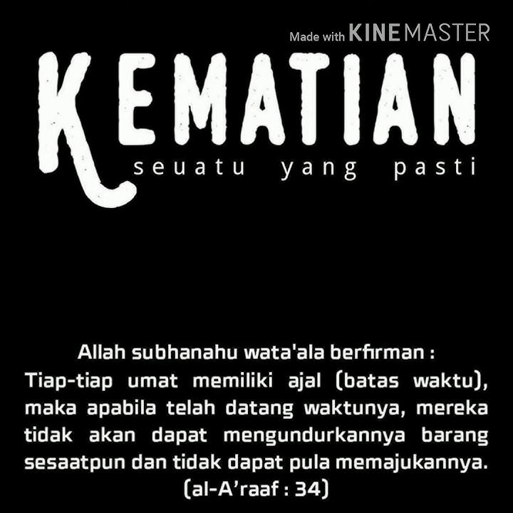 Video story whasApp tentang Kematian