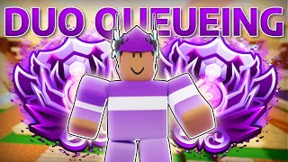 Duo Queueing Till Season 9 On MAIN ACC... Ep. 4 (Roblox Bedwars)