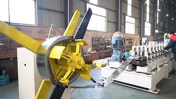 Putai Automatic Change Sizing C U Channel Roll Forming Machine With Packaging System