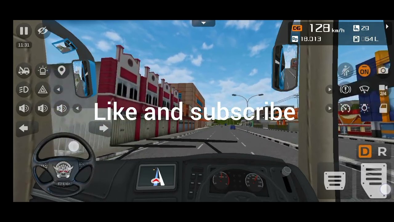 speed 60 in bus travel start - YouTube