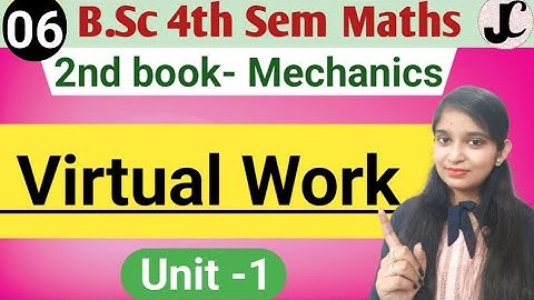 B.Sc 4th sem || Virtual work || By Jyoti Chaudhary ✍️✍️