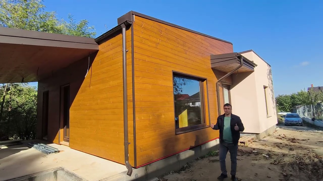 Case de lemn Semifinit – Casa MODERN ACCES by EcoKit! - YouTube