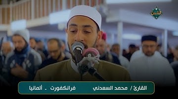 تلاوة تُريح القلب بصوت القارئ/ محمد السعدني  - فرانكفورت - ألمانيا
