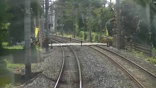 東武アーバンパークライン（野田線）野田市駅～柏駅　前面車窓　2019年9月22日