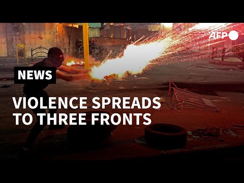 Violence Between Israeli Troops And Palestinian Militants Spreads To Three Fronts | AFP