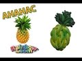 АНАНАС из резинок. Овощи и фрукты из резинок | Pineapple Rainbow Loom