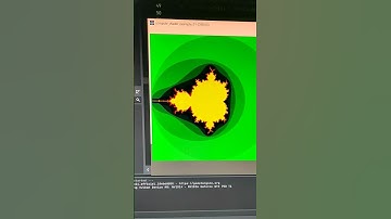 Godot 4 computer shader: Mandelbrot set #shorts #godot4 #shaders