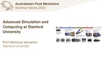 AFMS Webinar 2023 #3 - Prof Gianluca Iaccarino (Stanford University)