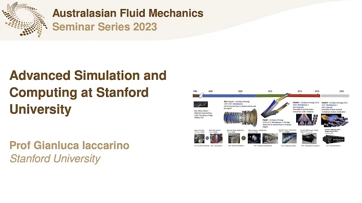 AFMS Webinar 2023 #3 - Prof Gianluca Iaccarino (Stanford University)
