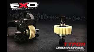 How to rebuild and upgrade TAMIYA TOP FORCE #53070 ball diff