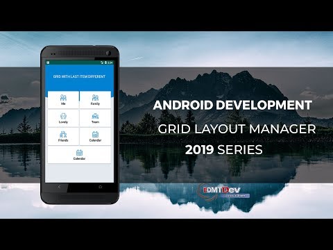 Android Development Tutorial - Custom Last Item Grid Layout