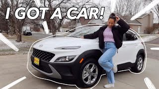 I BOUGHT A CAR! | 2022 White Hyundai Kona