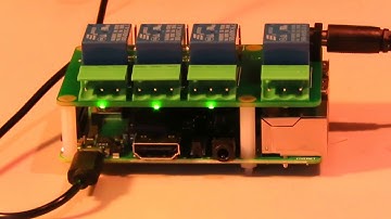 4 Relays for Raspberry Pi, 8 level stackable, 10A 250V