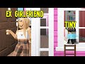 I Became TINY & Broke Into My Ex Girlfriend's House! (Roblox Bloxburg)