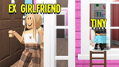 I Became TINY & Broke Into My Ex Girlfriend's House! (Roblox Bloxburg)