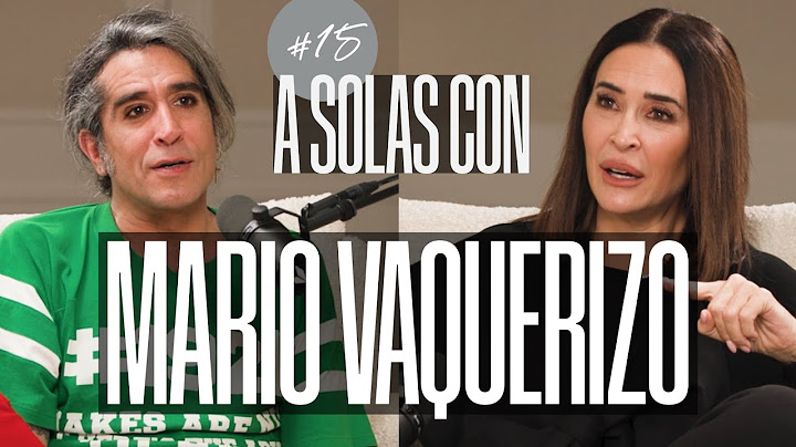 Mario Vaquerizo y Vicky Martín Berrocal | A SOLAS CON: Capítulo 15 | Podium Podcast