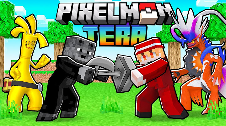 DESCOBRI o NOVO PLAYER MISTERIOSO de PIXELMON TERA no MINECRAFT