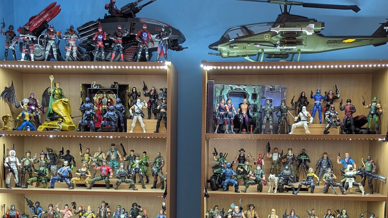 GIジョー終戦50周年記念限定黒人4体セット新品 GI JOE ROOM TOUR 2.0 WALK THROUGH OF MY GI JOE COLLECTION