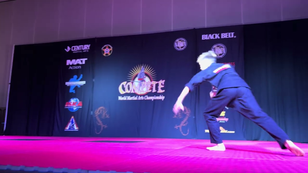 Caleb Baschnagel 13 & Under Boys Forms Overall Grand Championship - Compete Internationals 2026