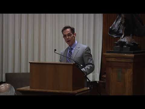 David Bromwich: Nathan I. Huggins Lecture Series (1 of 3) (2-21-17)