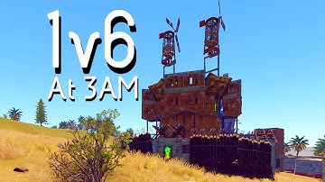 SLAMMING Upsurge Offliners - 1v6 | Rust Raid Defence