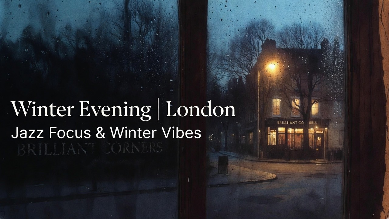 Winter Evening | London ❄️ Jazz Focus & Winter Vibes