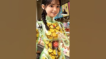 Delicious pineapple juice Dispenser Robot 🔥#futuristic #humanoid #AI #robot #shorts #science