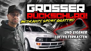 JP Performance - Großer Rückschlag & unser eigener Luftfilterkasten | Audi Sport Quattro